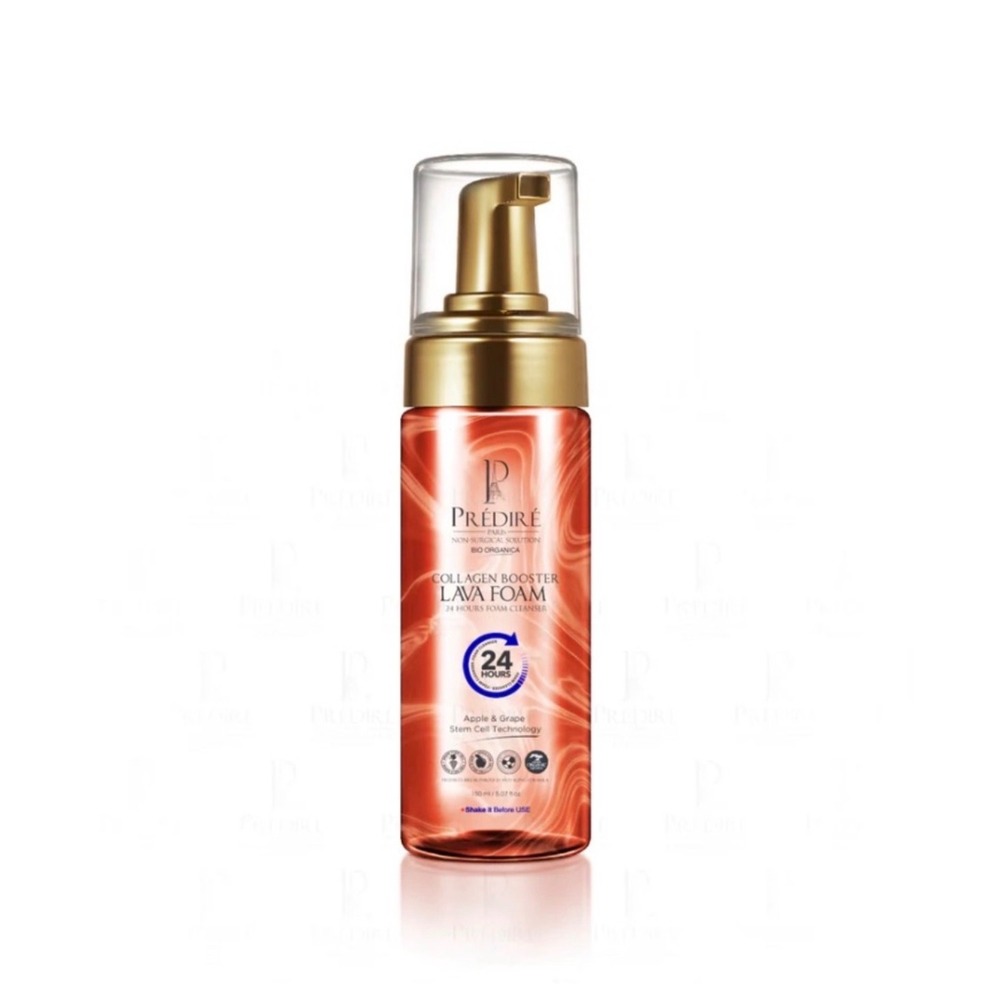 Predire Paris Collagen Booster Lava Foam 24 Hours Foam Cleanser 150ml 5.07 fl oz